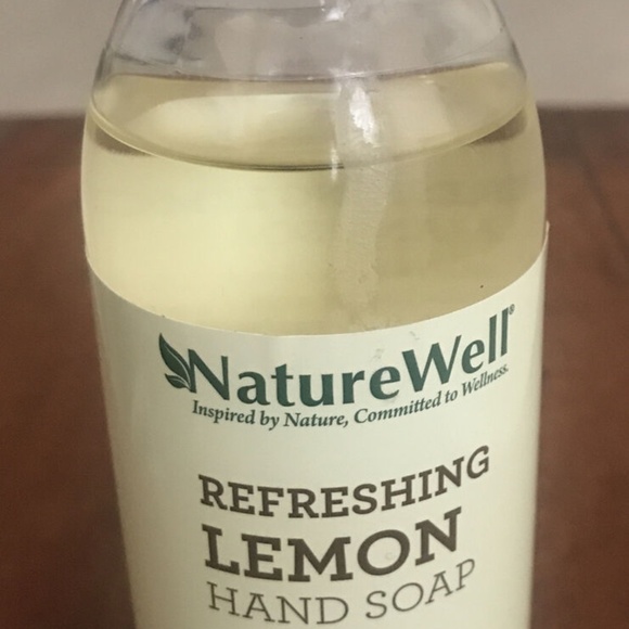NatureWell Refreshing Lemon Hand Soap, 8 ounces - Picture 1 of 2